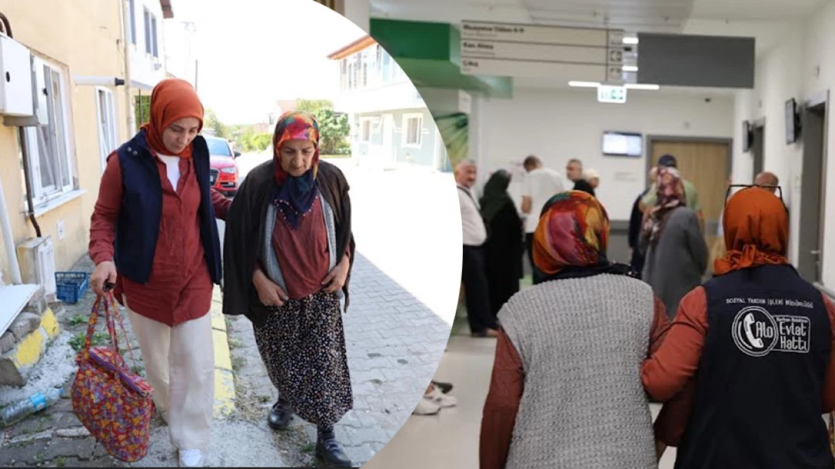 Kartepe belediyesi Adile Teyzeyi yalnız bırakmadı