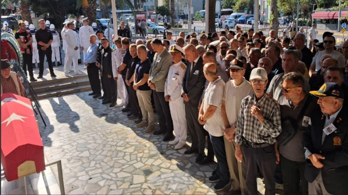 Kıbrıs Gazimiz Aziz Tepe son yolculuğuna uğurlandı
