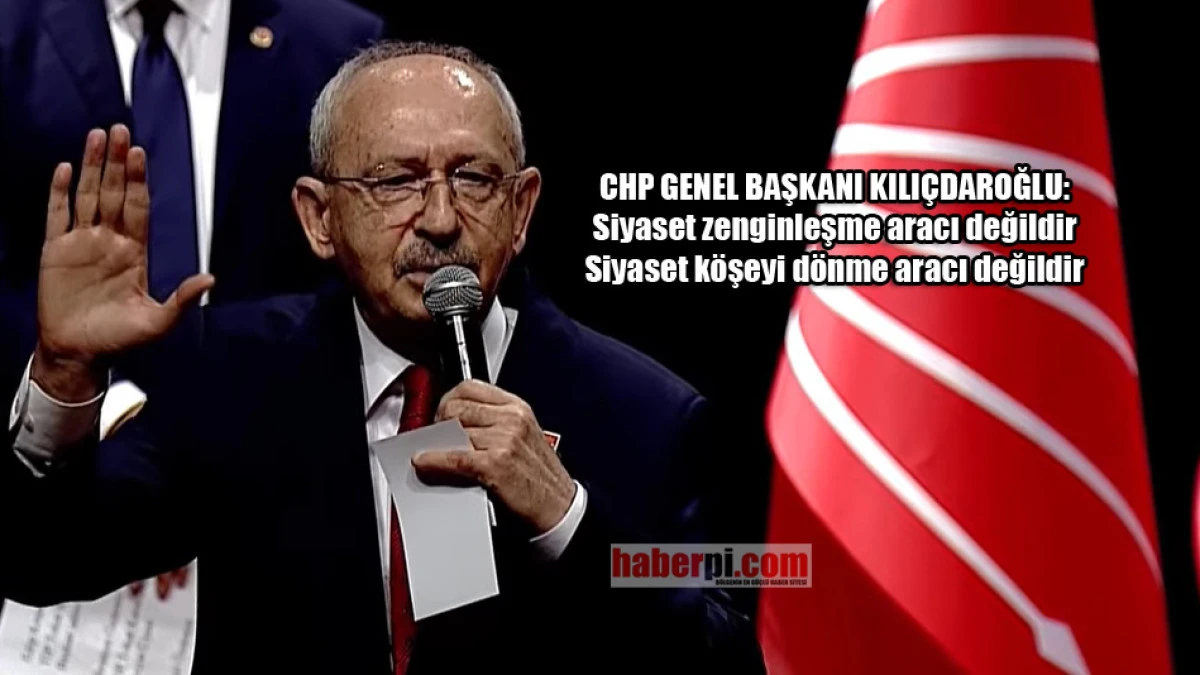 Kılı&ccedil;daroğlu: Kimsesizlerin kimsesiyiz, biz Cumhuriyet Halk Partisiyiz