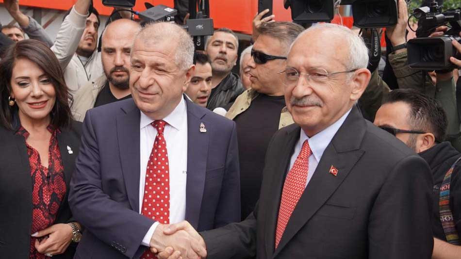 Kılıçdaroğlu, Zafer partisine gitti 