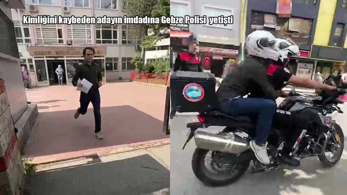 Kimliğini kaybeden &ouml;ğrencinin imdadına Gebze Polisi yetişti