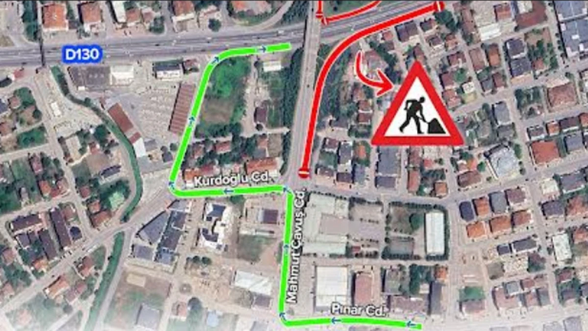 Kocaeli Dikkat! Karşıyaka Kavşağı kapatılıyor