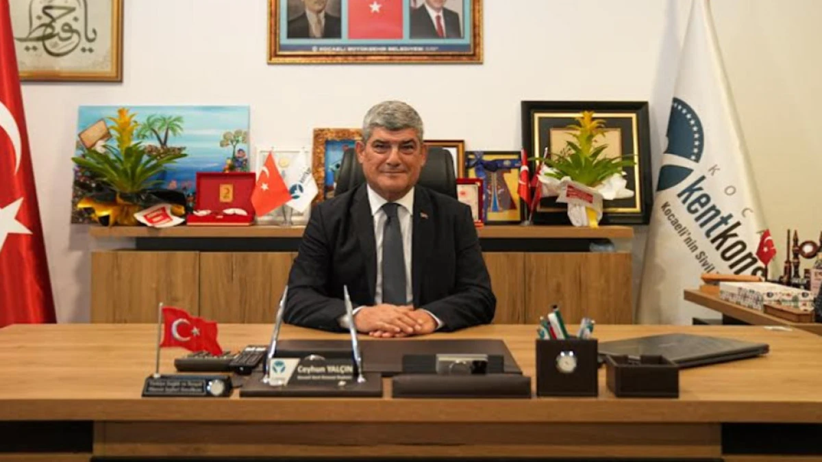Kocaeli Kent Konseyi Başkanı Yal&ccedil;ın&rsquo;dan 30 Ağustos Zafer Bayramı mesajı