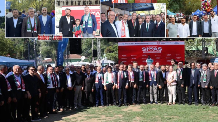 Kocaeli, Sivas Gardaşlık Buluşmasına ev sahipliği yaptı