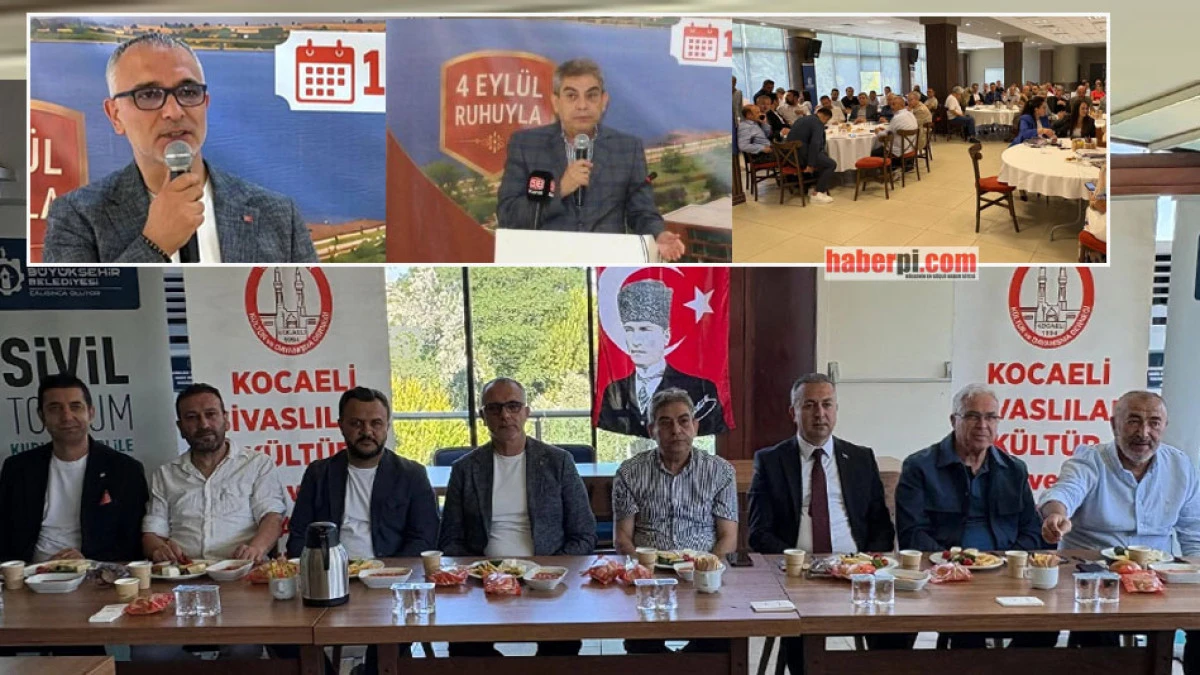 Kocaeli, Sivaslı Başkanlar zirvesine ev sahipliği yaptı