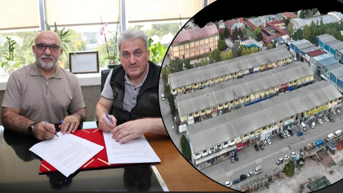 Kocaeli Toptancılar Sitesi i&ccedil;in imzalar atıldı