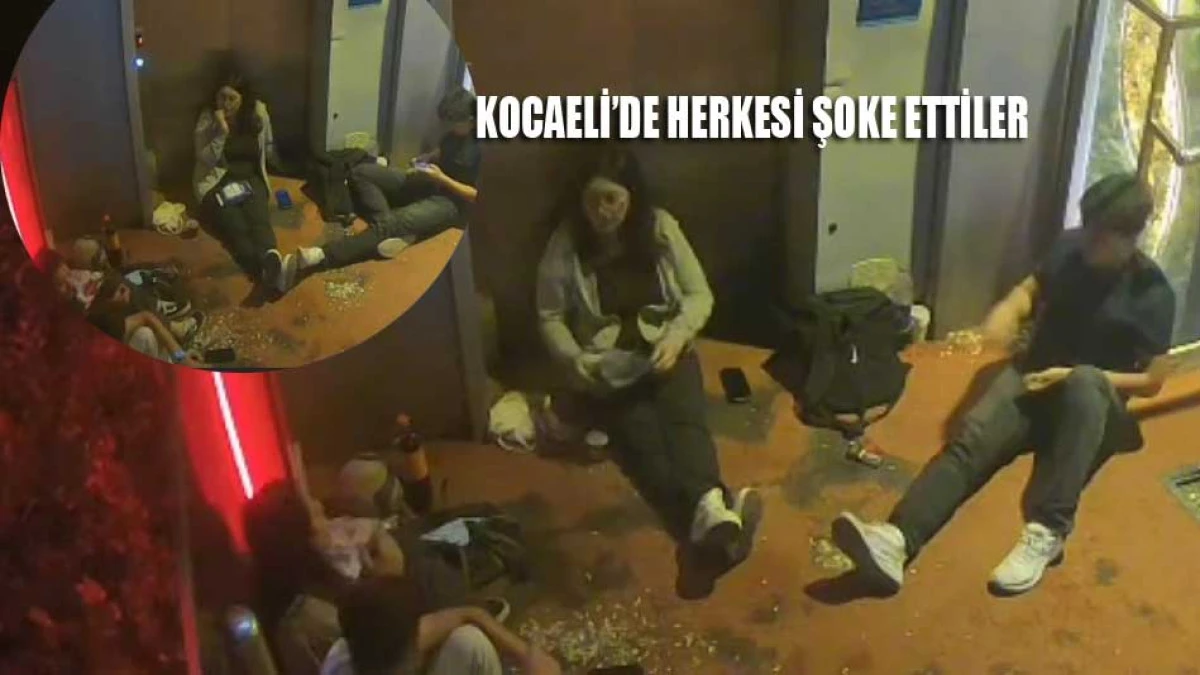 Kocaeli'deki bu g&ouml;r&uuml;nt&uuml; herkesi şoke etti