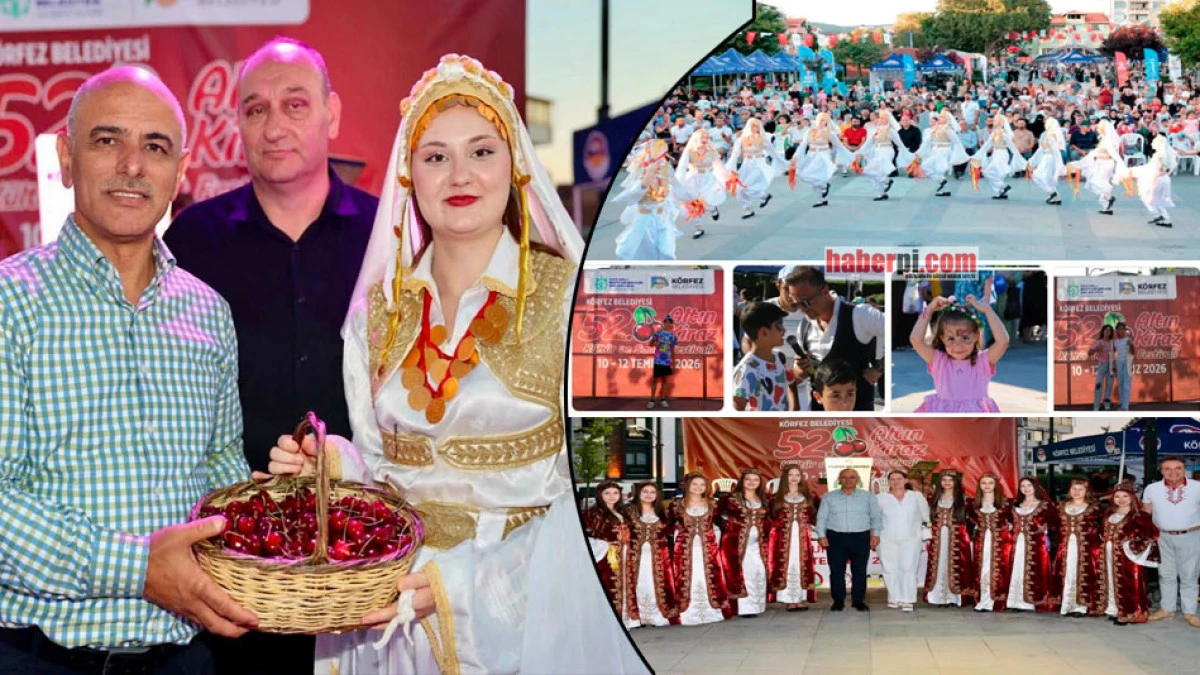 K&ouml;rfezliler Altın Kiraz Festivalinde buluştu