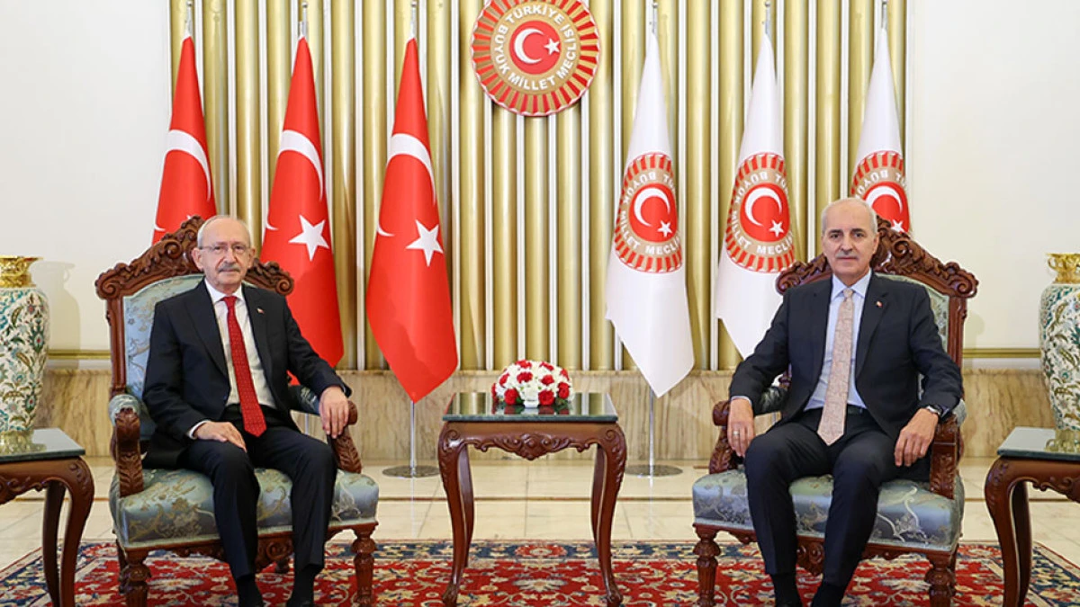 Kurtulmuş ile Kılı&ccedil;daroğlu g&ouml;r&uuml;şt&uuml;
