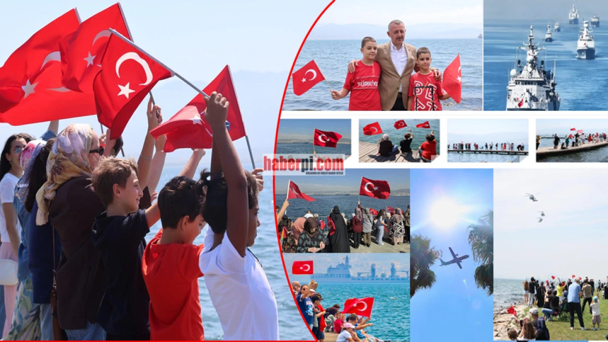 Mavi Vatan sevgisi Kocaeli'yi sardı 
