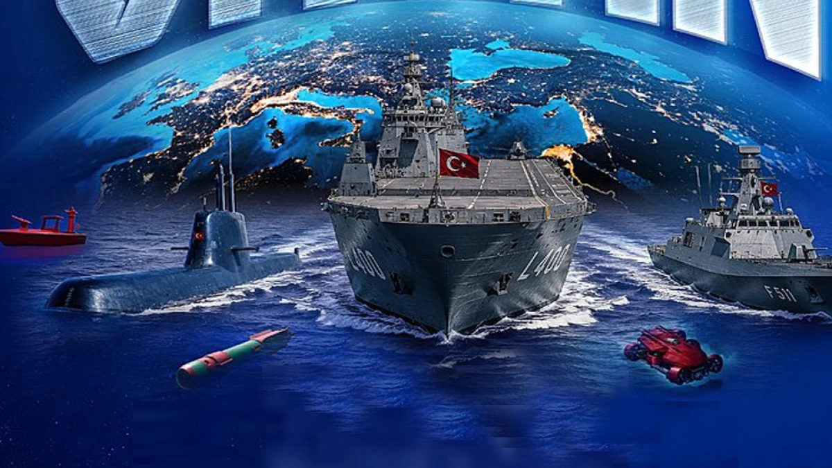  Mavi Vatan'da tarihi buluşma. T&uuml;rk Bayrağını Al, K&ouml;rfeze Gel