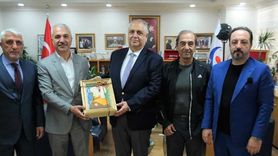 Mehmet Başaran'dan GTO Başkanı Aslantaş'a ziyaret