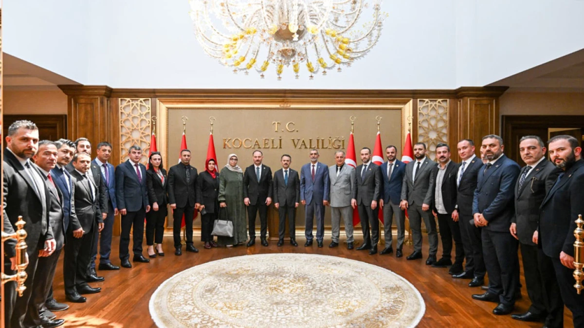  Metehan K&uuml;p&ccedil;&uuml; ve Yeni Y&ouml;netiminden Vali Aktaş&rsquo;a Ziyaret