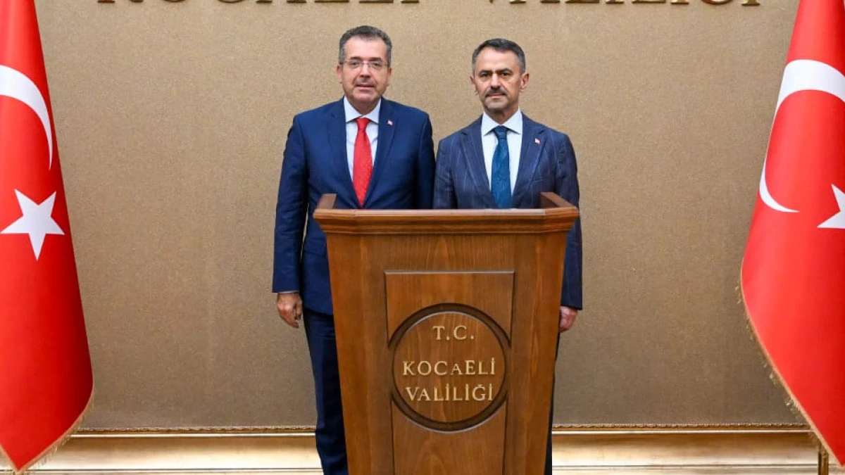 Meteoroloji Genel M&uuml;d&uuml;r&uuml; Coşkun'dan Vali Aktaş'a Ziyaret