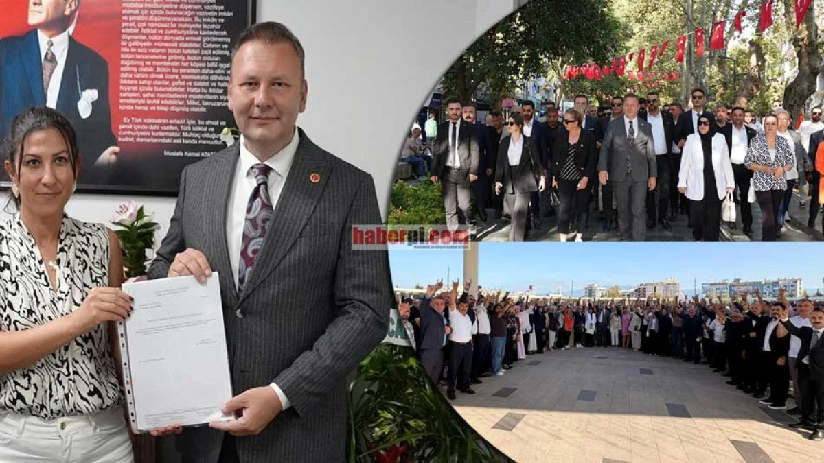 MHP İl Başkanı Enes Emengen mazbatasını aldı