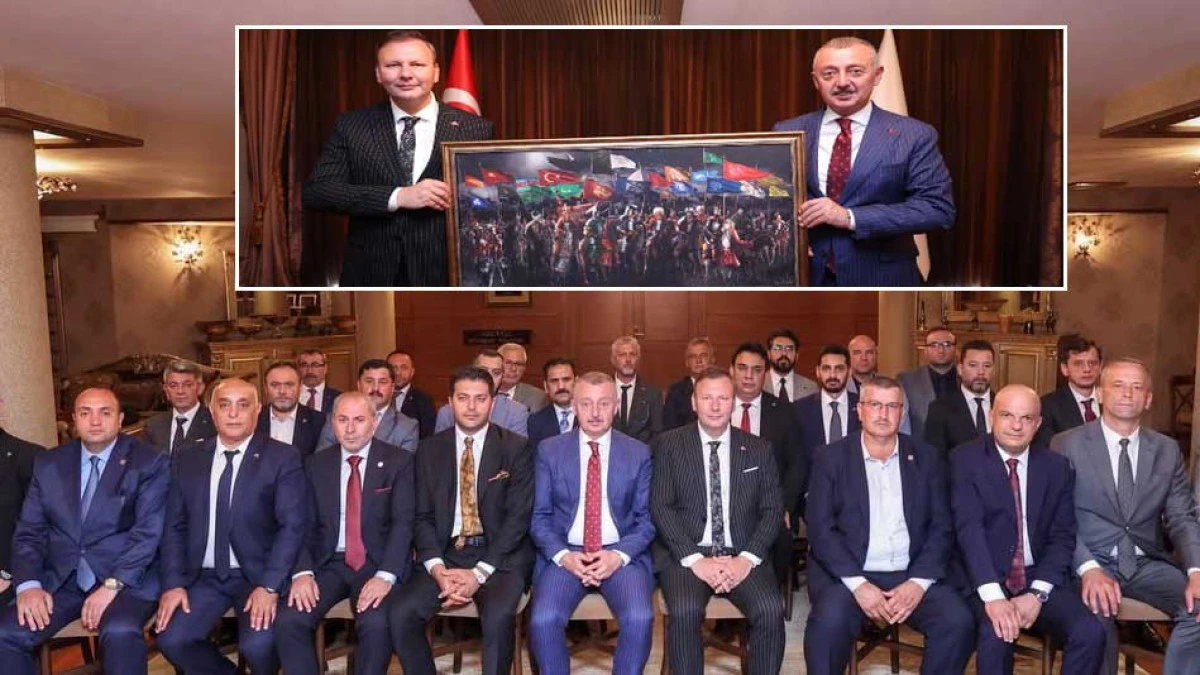 MHP İl Başkanı Enes Emengen'den B&uuml;y&uuml;kakın&rsquo;a ziyaret 