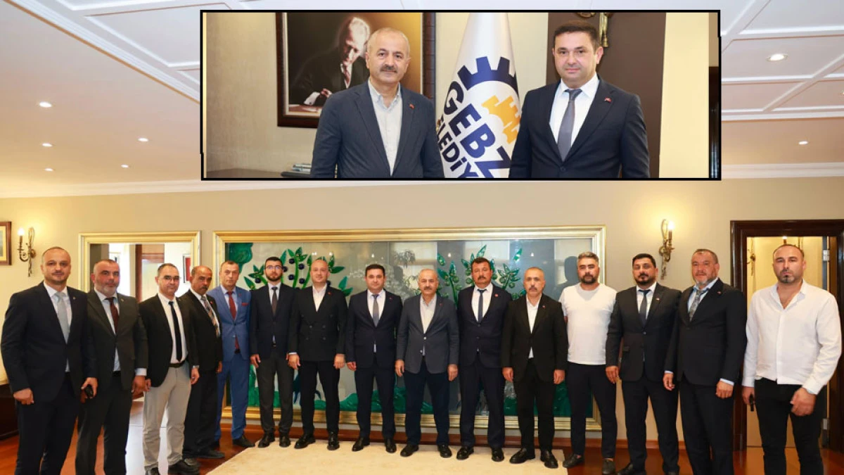 MHP İl&ccedil;e Başkanı Yalsız'dan Başkan B&uuml;y&uuml;kg&ouml;z'e ziyaret