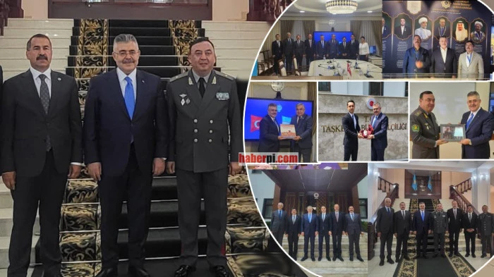 Milletvekili Tipioğlu ile Yaman, kardeş &uuml;lke &Ouml;zbekistan'da