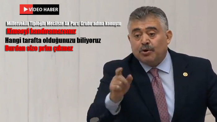 Milletvekili Tipioğlu Meclisteki konuşmasıyla hem CHP'yi hem gündemi sarstı 