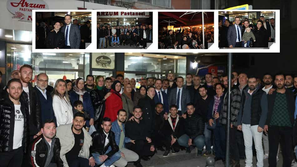 Muharrem Tutuş'a Cedit Mahallesinde coşkulu karşılama 