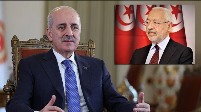 Numan Kurtulmuş'tan  Raşid el-Gannuşi &ccedil;ağrısı