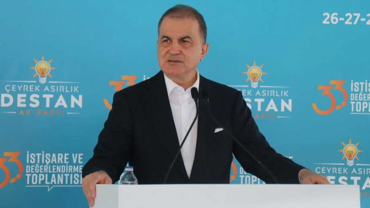 &Ouml;mer &Ccedil;elik: "Ter&ouml;rs&uuml;z T&uuml;rkiye'de yeni bir aşamadayız"