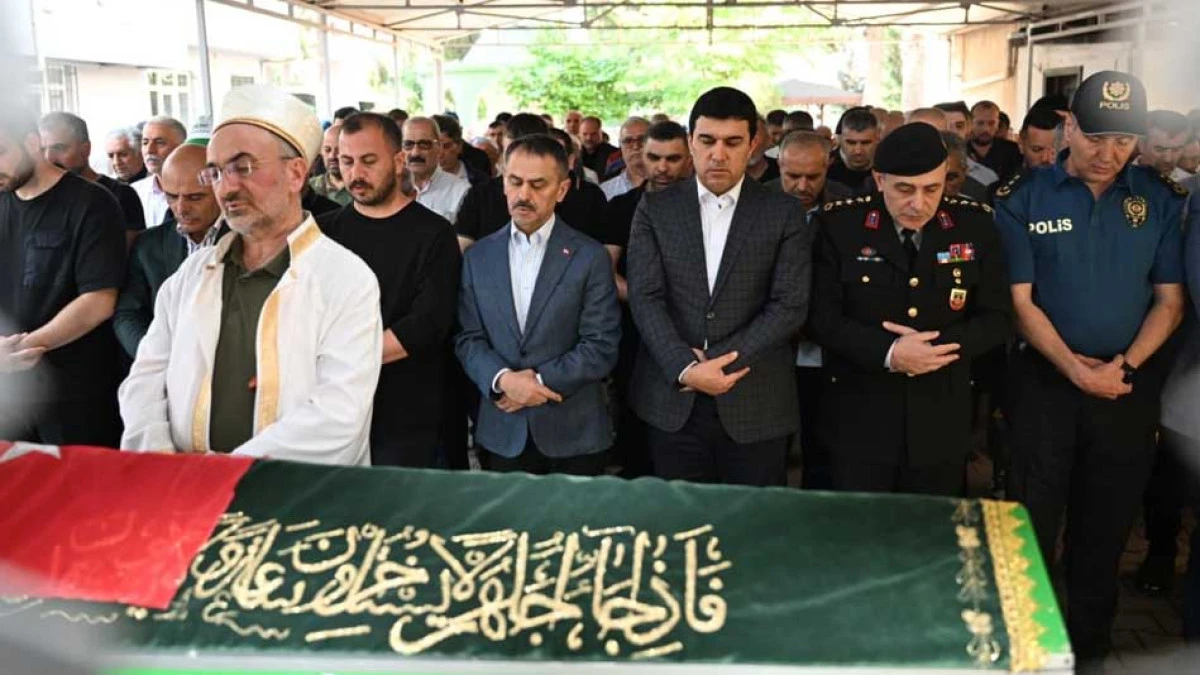 Şehidimizin annesi son yolculuğuna uğurlandı