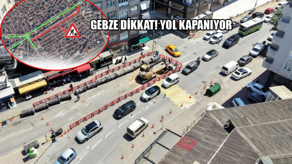 Şehit Numan Dede Caddesi ge&ccedil;ici olarak trafiğe kapatılıyor