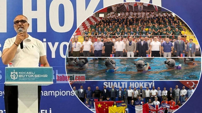  Sualtı Hokeyi D&uuml;nya Şampiyonası Kocaeli'de başladı