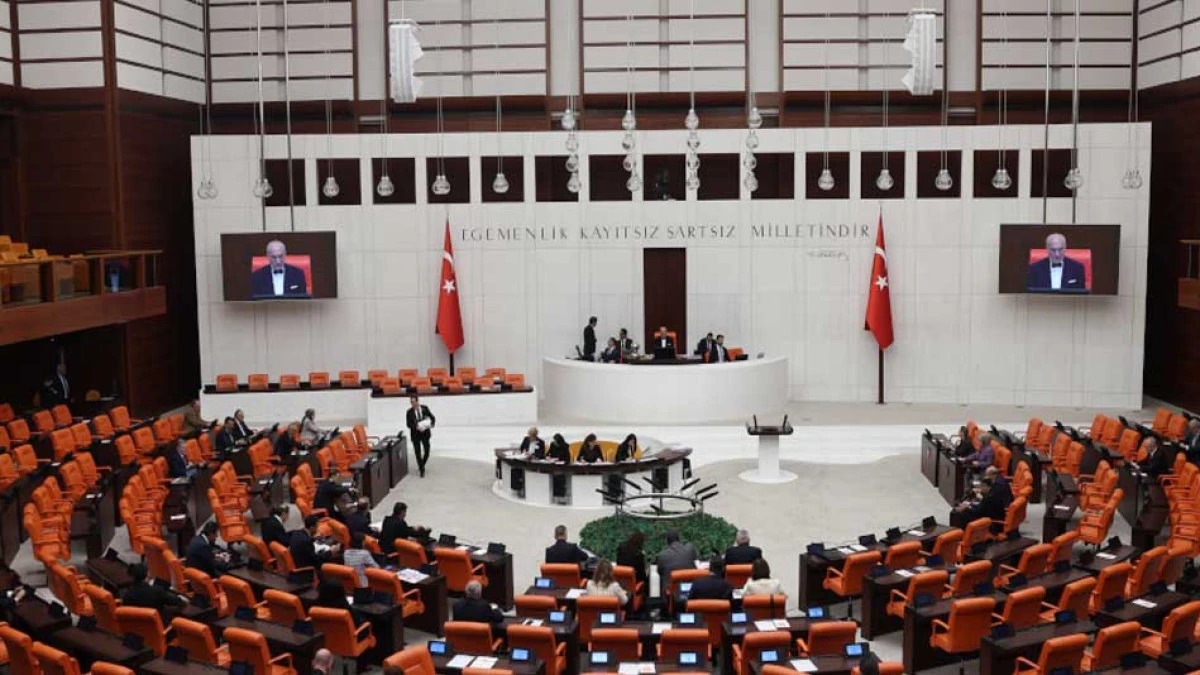 TBMM Genel Kurulunda kabul edildi