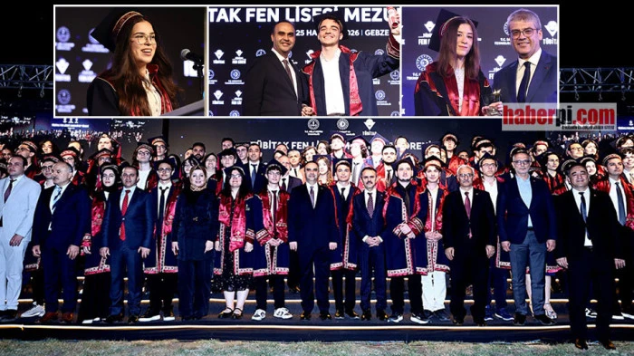 T&Uuml;BİTAK Fen Lisesi ilk mezunlarını verdi