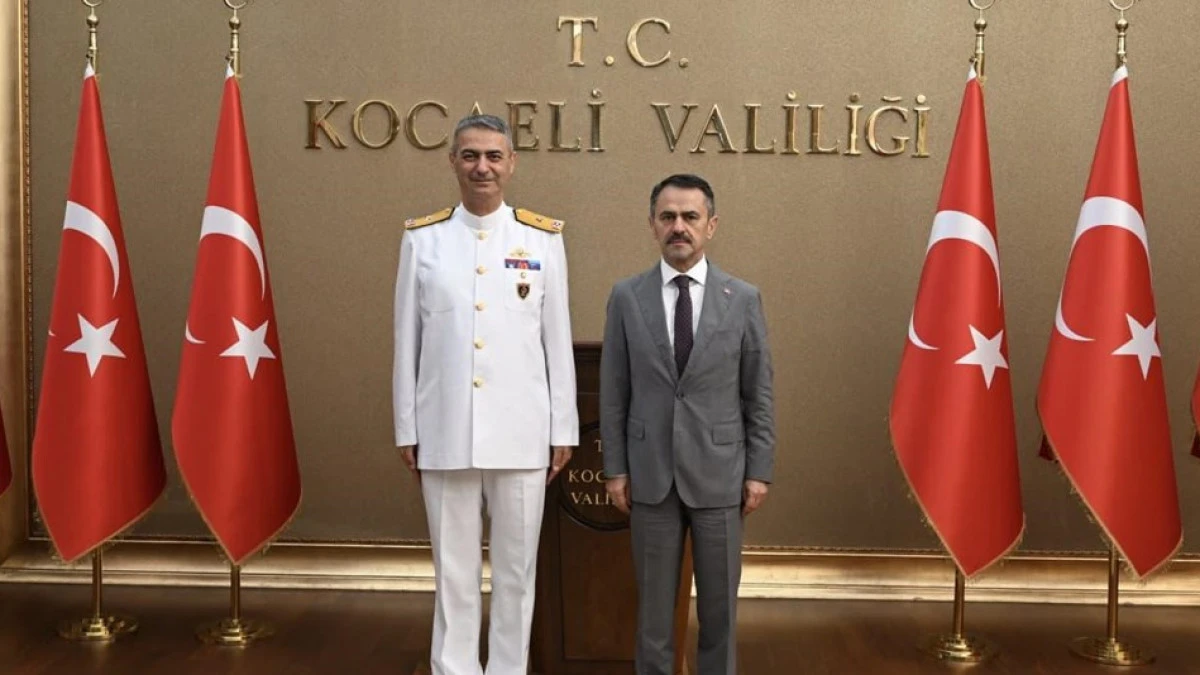 Tuğamiral Y&uuml;cel Darcan, g&ouml;reve başladı