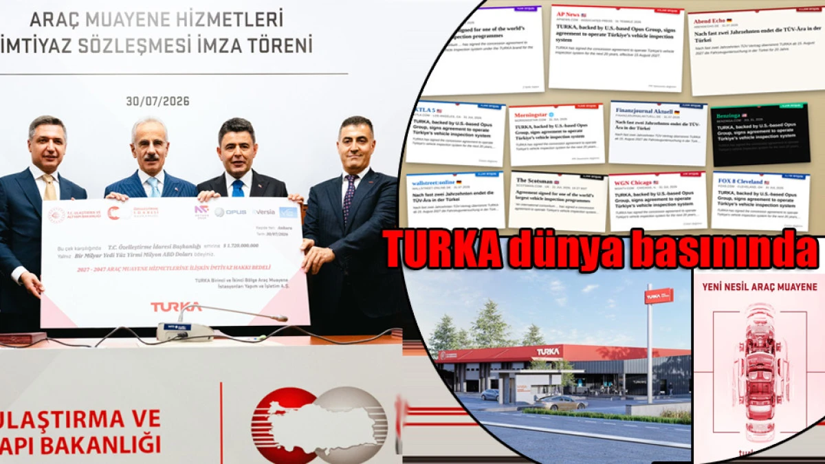TURKA d&uuml;nya basınında