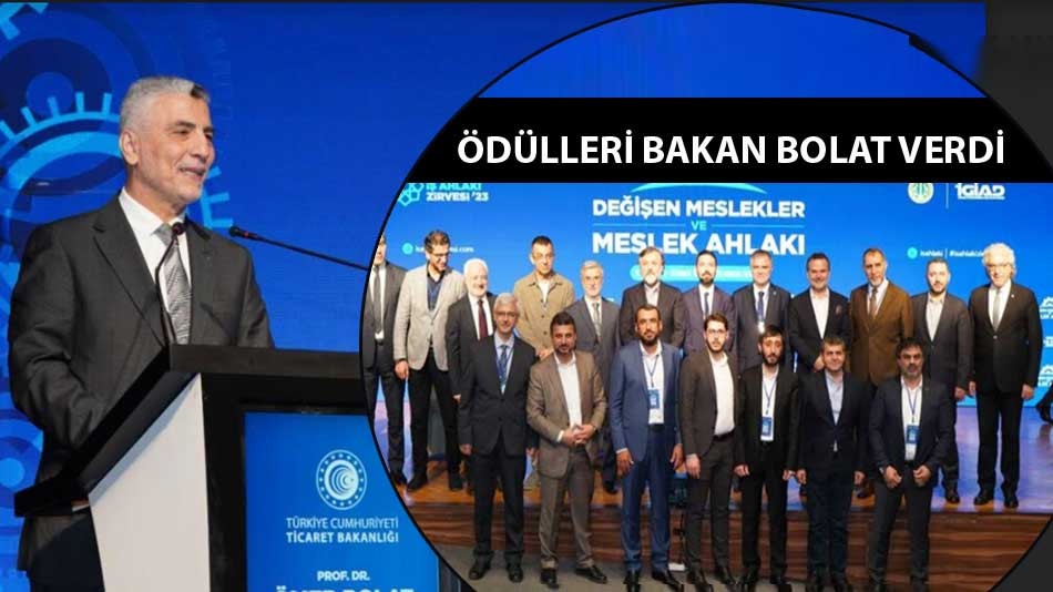 Türkiye İş Ahlakı Zirvesinde ödüller sahiplerini buldu 