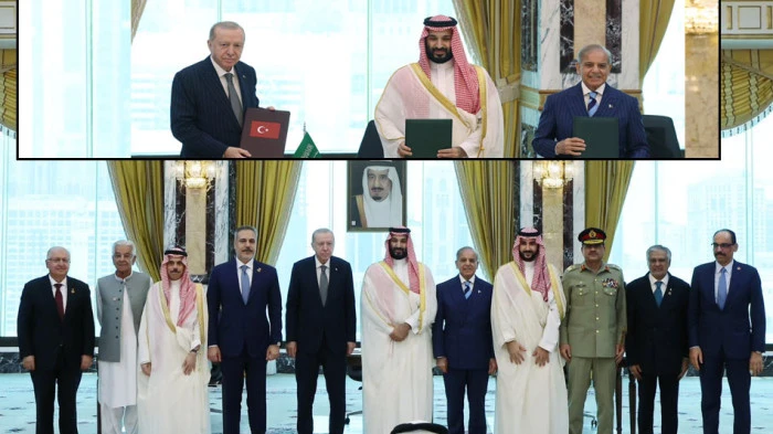 T&uuml;rkiye, Suudi Arabistan ve Pakistan arasında Ortak Savunma Anlaşması imzalandı