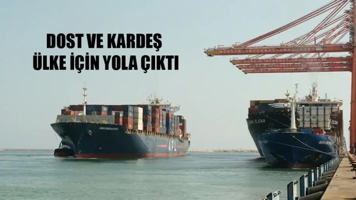 T&uuml;rkiye'den kardeş &uuml;lkeye yardım eli