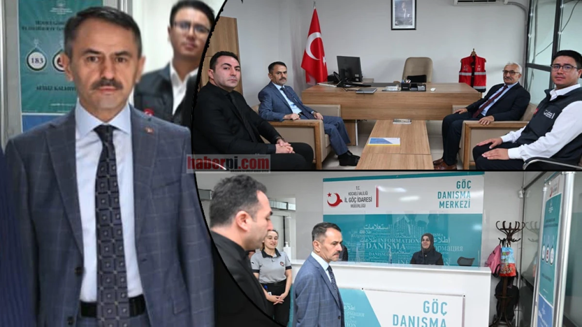 Vali Aktaş, Gebze G&ouml;&ccedil; Danışma Merkezini denetledi