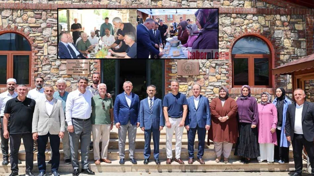 Vali Aktaş ile Başkan B&uuml;y&uuml;akın Kartepe'de 