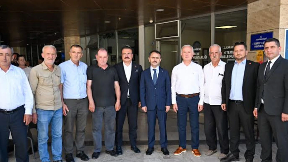 Vali Aktaş, Karam&uuml;rsel'de Muhtarlar ile buluştu