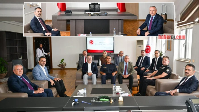 Vali Aktaş&rsquo;tan Dilovası Kaymakamı &Ccedil;elik&rsquo;e hayırlı olsun ziyareti 
