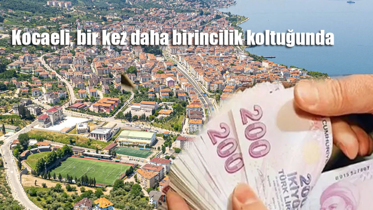 Vergi tahsilatında Kocaeli, bir kez daha birincilik koltuğunda