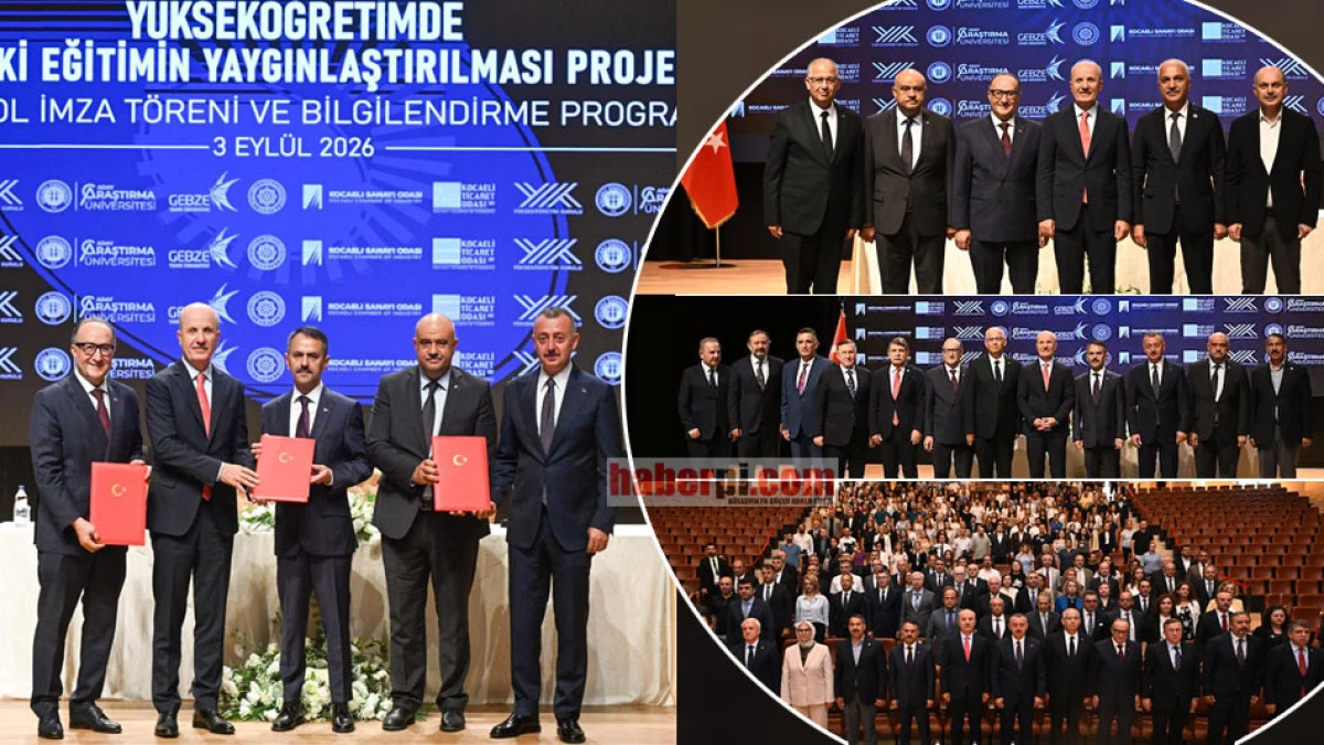 Y&Ouml;K, İME Modeli i&ccedil;in Kocaeli'de imzayı attı